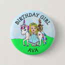 Recherche de princesses badges Licorne