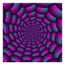 Recherche de spirale bleue posters Psychédélique