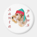 Recherche de noël de terrier magnets Vacances