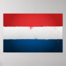 Recherche de drapeau néerlandais posters Blanc