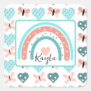 Recherche de couleur turquoise autocollants Couleurs vives