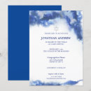 Recherche de bleu saphir invitations Moderne