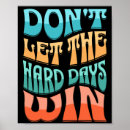 Recherche de pensées positives posters Coloré