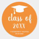 Recherche de orange graduation party autocollants Limite de graduation