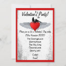 Recherche de coeur à ailes invitations Romantique