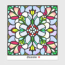 Recherche de verre de tache autocollants Fenêtre