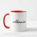 Recherche de drapeau albanais tasses Amour