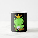 Recherche de grenouille avec la couronne tasses Grenouilles