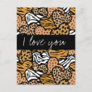 Recherche de léopard cartes postales Zèbre