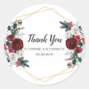 Recherche de poinsettia mariage autocollants Moderne