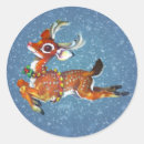 Recherche de cloches de noël autocollants Rétro