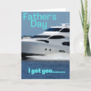Recherche de humour bateau en cartes invitations Papa