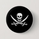 Recherche de pirates badges Jolly roger