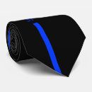 Recherche de policier cravates Fine ligne bleue