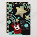 Recherche de rockstar party invitations Guitare