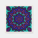 Recherche de mandalas serviettes Bleu