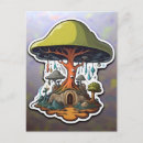 Recherche de gnome champignon cartes postales Imaginaire