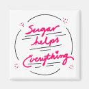 Recherche de sucreries magnets Réfrigérateur