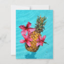 Recherche de ananas roses cartes postales Vert