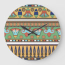 Recherche de motif égyptien horloges Illustration
