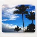 Recherche de ciel bleu tapis souris Tropical