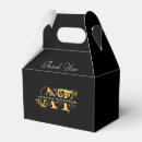 Recherche de or et noir ballotins Monogramme