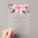 Recherche de poinsettia mariage invitations Pointe