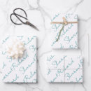 Recherche de turquoise bleu papier cadeau Pour eux