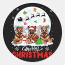 Recherche de allemand drôle autocollants Xmas