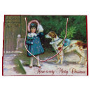 Recherche de joyeux noël de chien Vintage