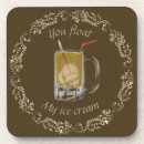 Recherche de verre bière de dessous de verres Vintage