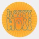 Recherche de holi autocollants Typographie