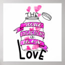 Recherche de amour nourriture posters Pour elle