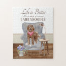Recherche de labradoodle puzzles Chiot