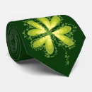 Recherche de verts de shamrock cravates Jour de st patrick