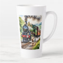 Recherche de trains de vapeur tasses Vintage