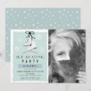 Recherche de patinage anniversaire invitations Fille