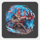 Recherche de guerrier samouraï autocollants Démon