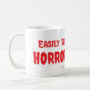 Recherche de thriller tasses Effrayant