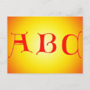 Recherche de lettres alphabétiques cartes postales Enfants