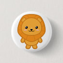 Recherche de lion mignon badges Drôle