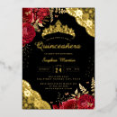 Recherche de dentelle noire invitations Rouge