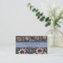 Recherche de textile cartes visite William morris