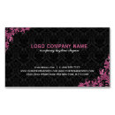 Recherche de dentelle rouge cartes visite Élégant