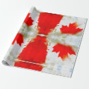 Recherche de drapeau canada papier cadeau Fête du canada