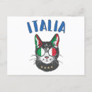 Recherche de mascottes cartes postales Équipe d'italie