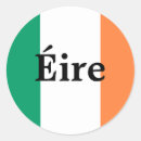 Recherche de drapeaux irlandais autocollants Eire