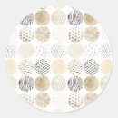 Recherche de cercles abstraits autocollants Motif