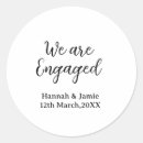 Recherche de fiancée autocollants Nous sommes fiancés