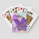 Recherche de printemps jeux de cartes Violet